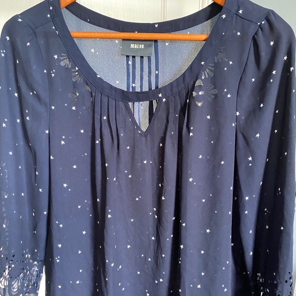 Maeve Teni laser cut blouse - Picture 2 of 6